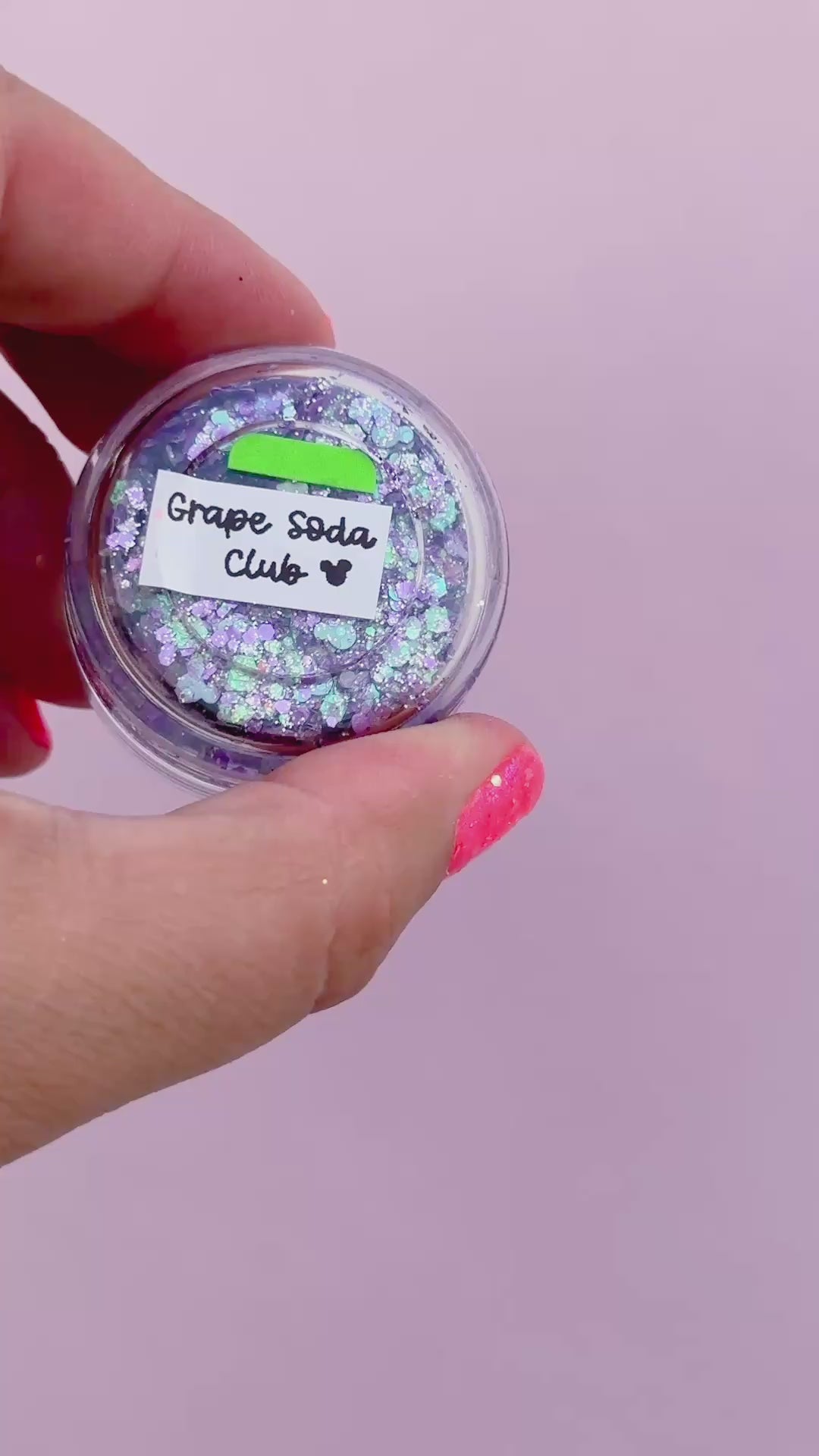 Glitter Creme: Grape Soda Club