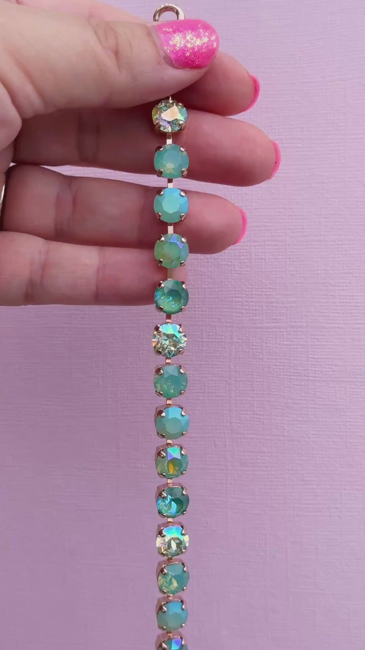 8mm Crystal Bracelet: Mint to be a Mastermind