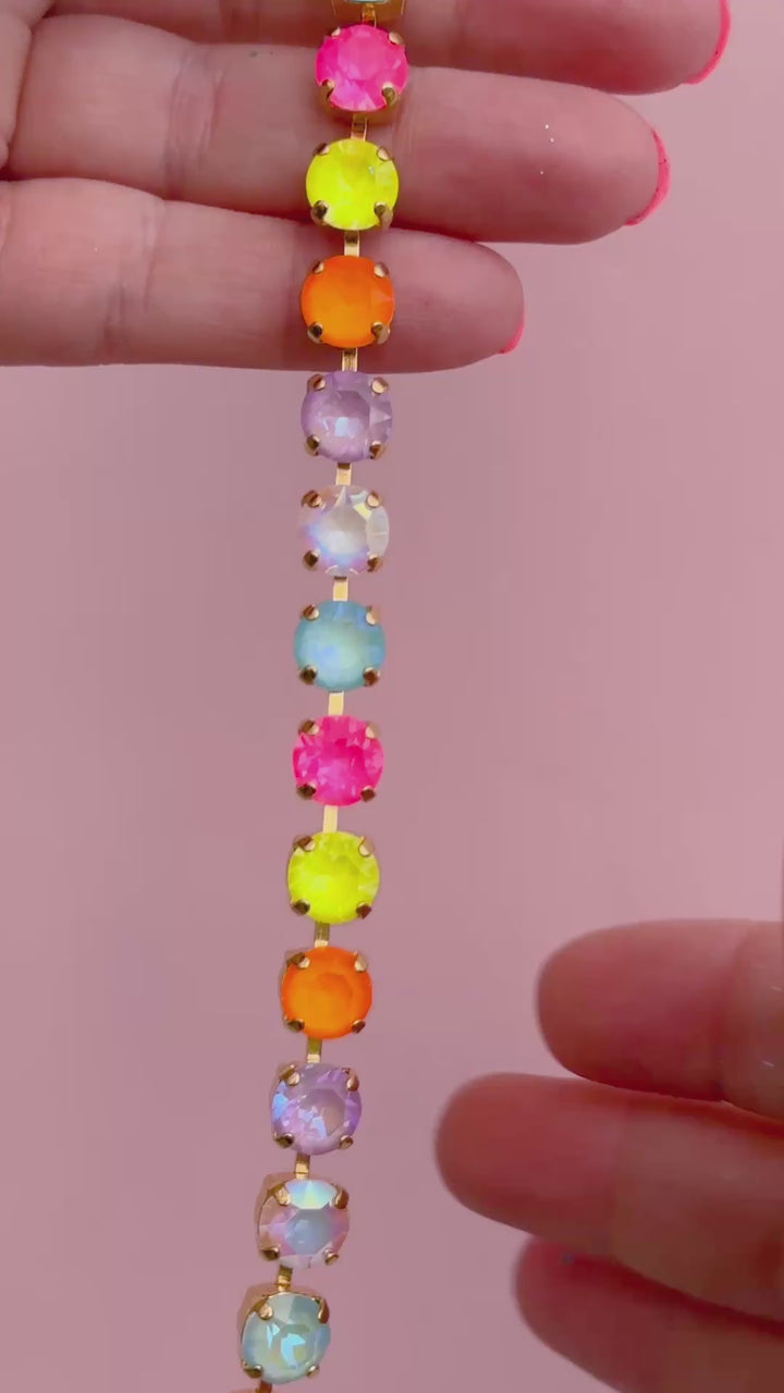 8mm Crystal Bracelet: Sparkly Friend