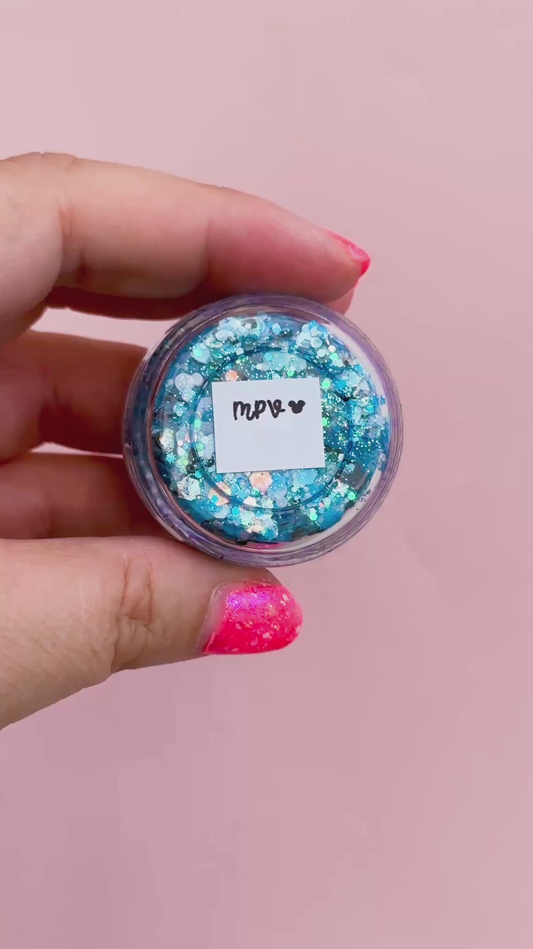 Glitter Creme: MPV with Mouse shaped Glitter