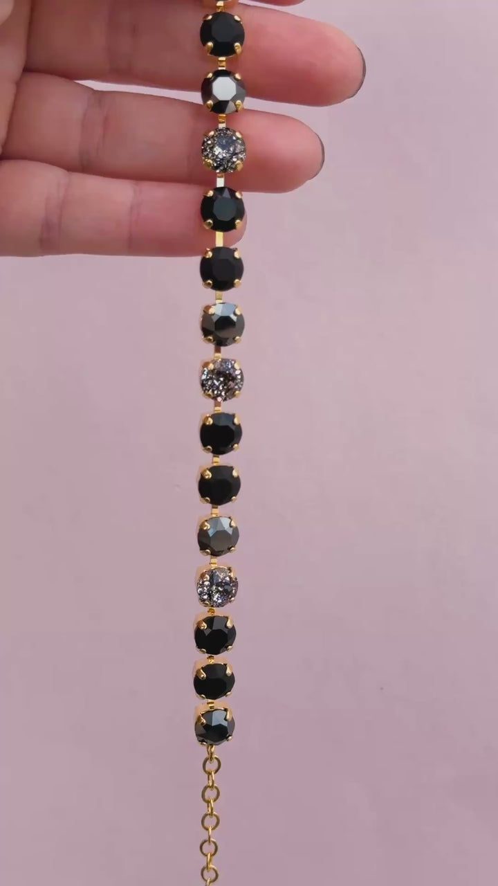 8mm Crystal Bracelet: Classy Lady