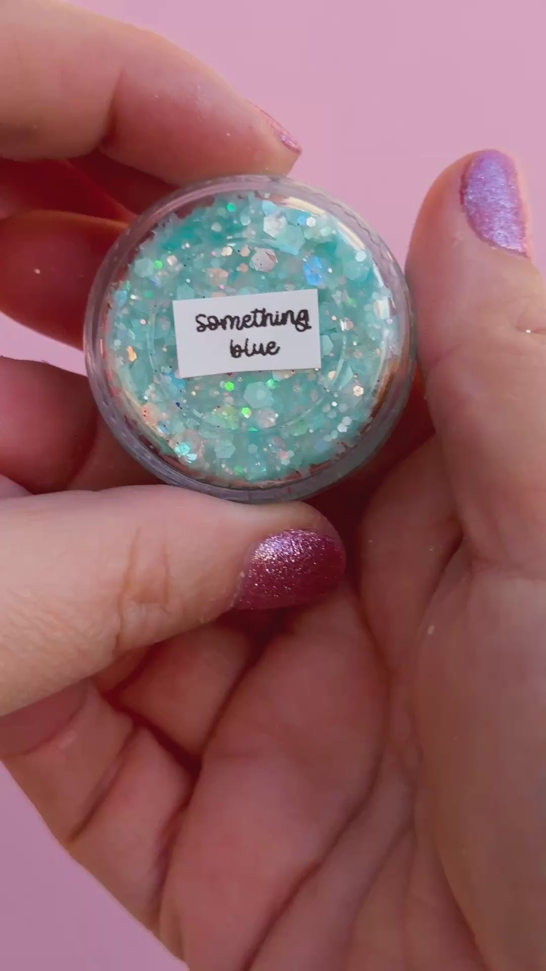 Glitter Creme: Something Blue Body Glitter