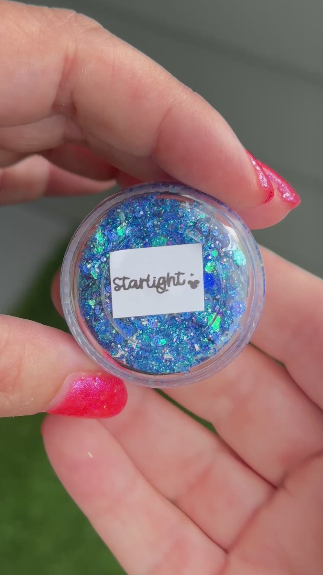 Glitter Creme: Starlight with Mouse shaped Glitter