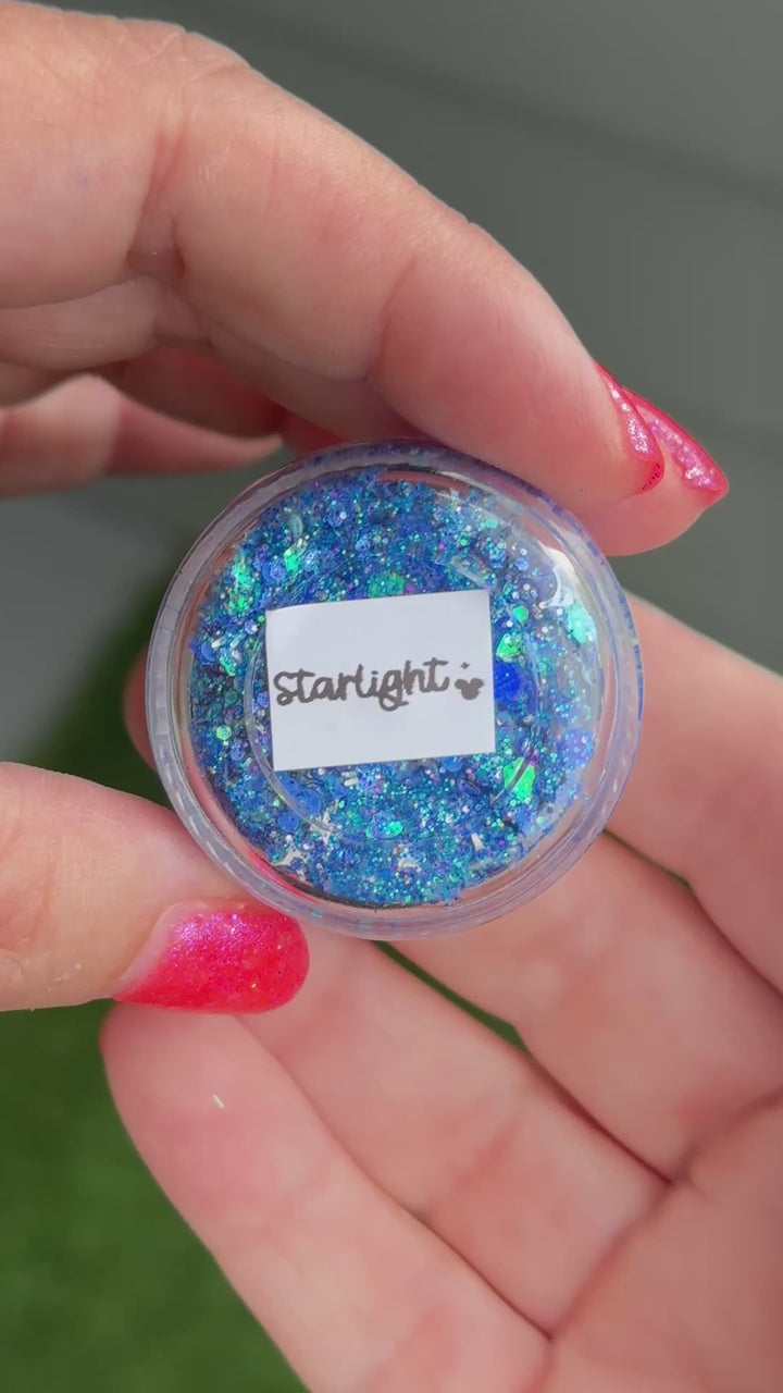 Glitter Creme: Starlight with Mouse shaped Glitter