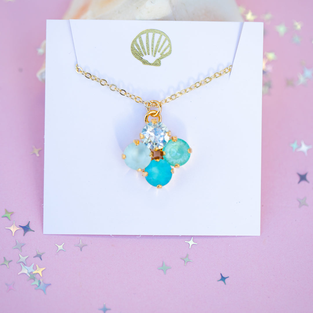 8mm Clover Necklace: Shell-a-bration 9.0 MOONLIGHT