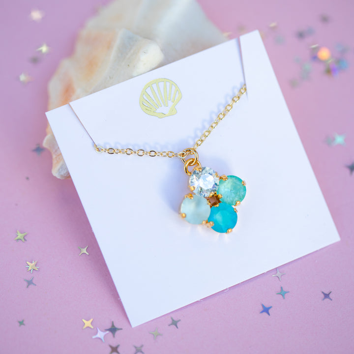 8mm Clover Necklace: Shell-a-bration 9.0 MOONLIGHT