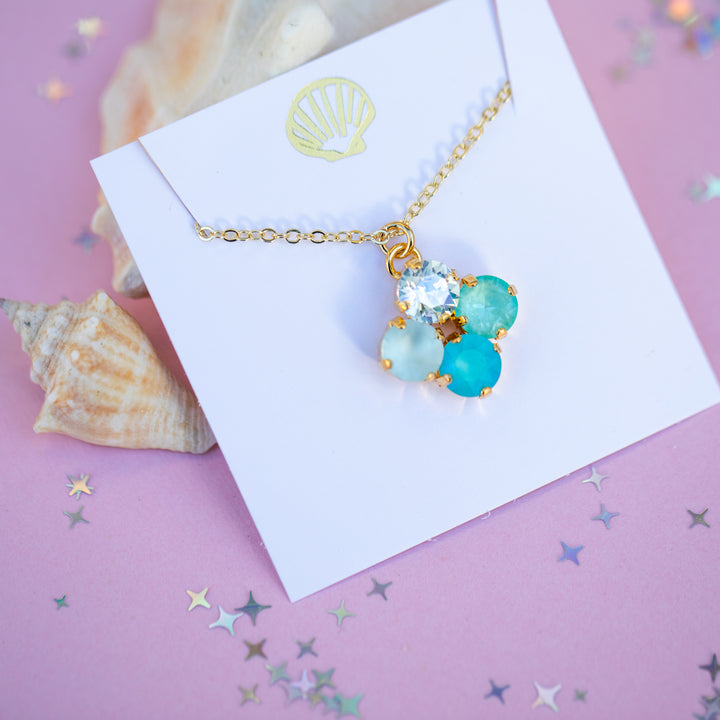 8mm Clover Necklace: Shell-a-bration 9.0 MOONLIGHT