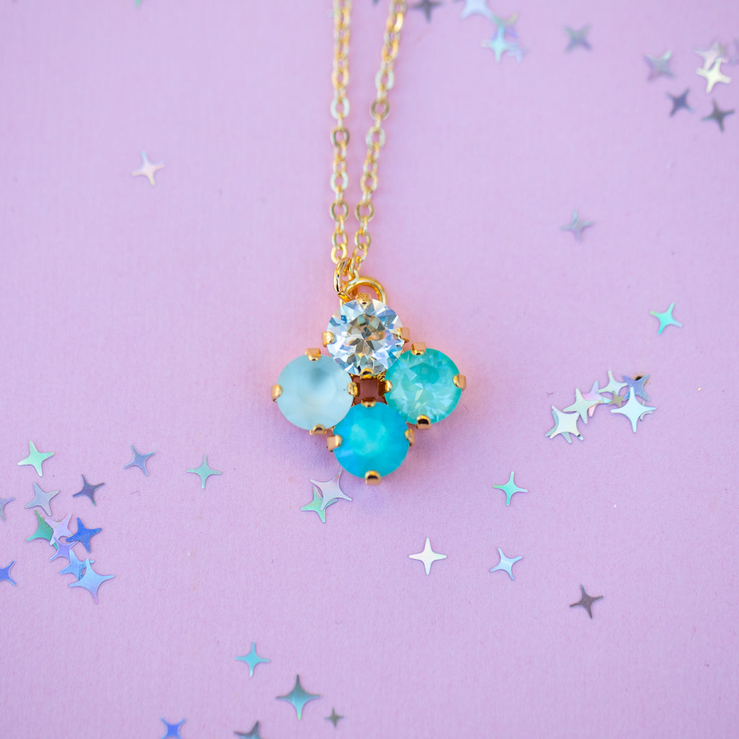 8mm Clover Necklace: Shell-a-bration 9.0 MOONLIGHT