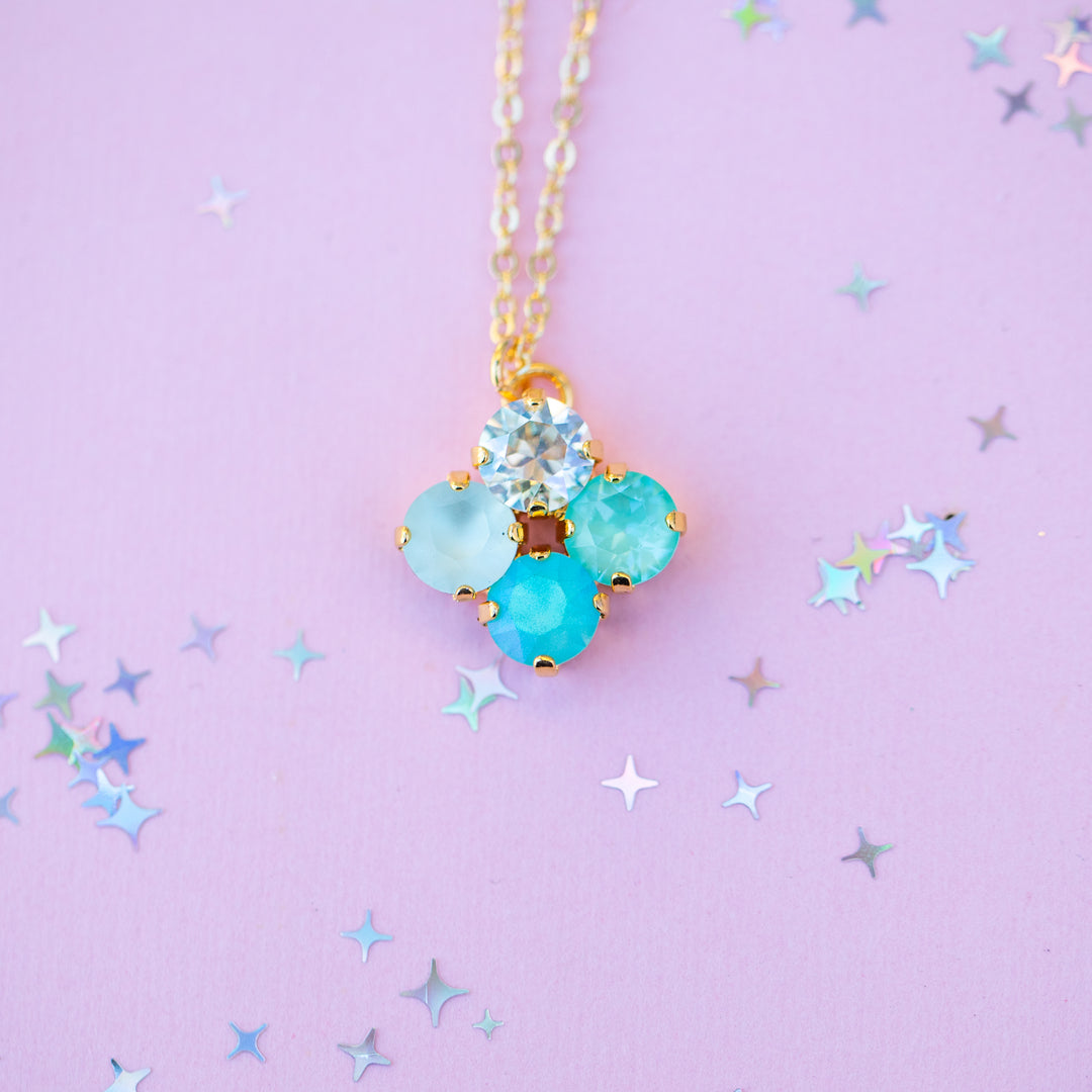 8mm Clover Necklace: Shell-a-bration 9.0 MOONLIGHT