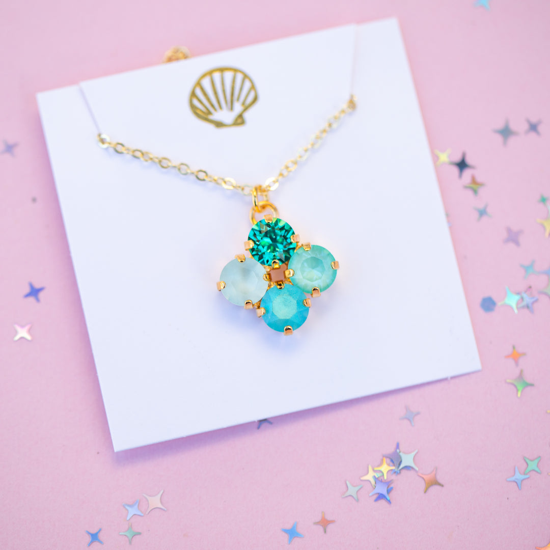 8mm Clover Necklace: Shell-a-bration 9.0 SEASIDE