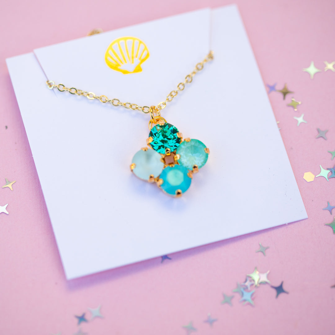 8mm Clover Necklace: Shell-a-bration 9.0 SEASIDE
