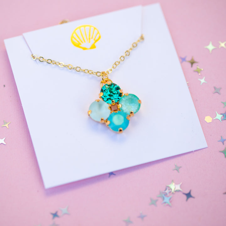 8mm Clover Necklace: Shell-a-bration 9.0 SEASIDE