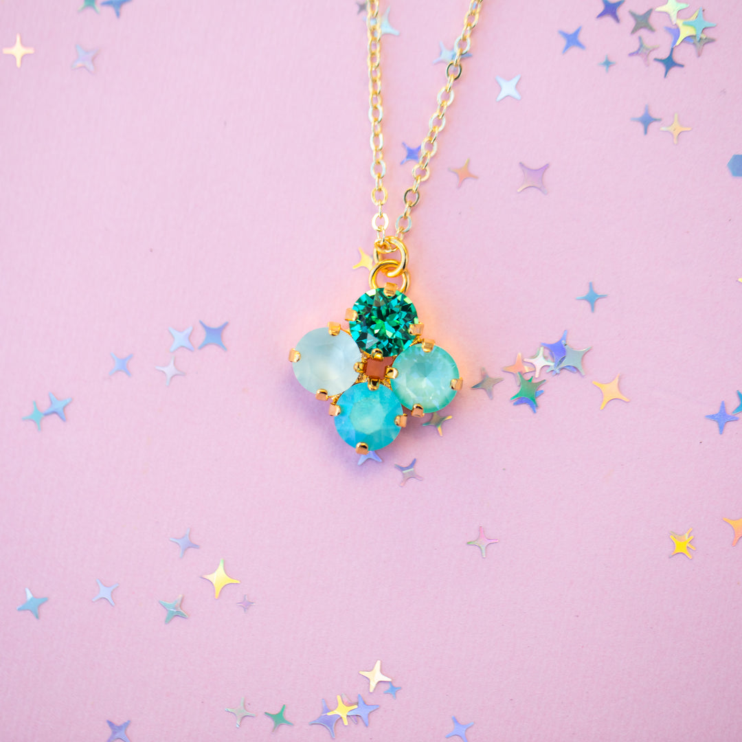 8mm Clover Necklace: Shell-a-bration 9.0 SEASIDE