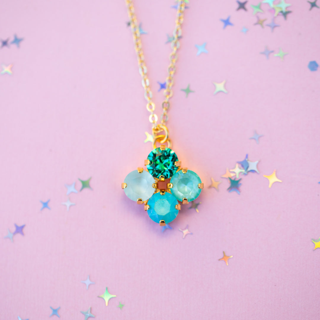 8mm Clover Necklace: Shell-a-bration 9.0 SEASIDE