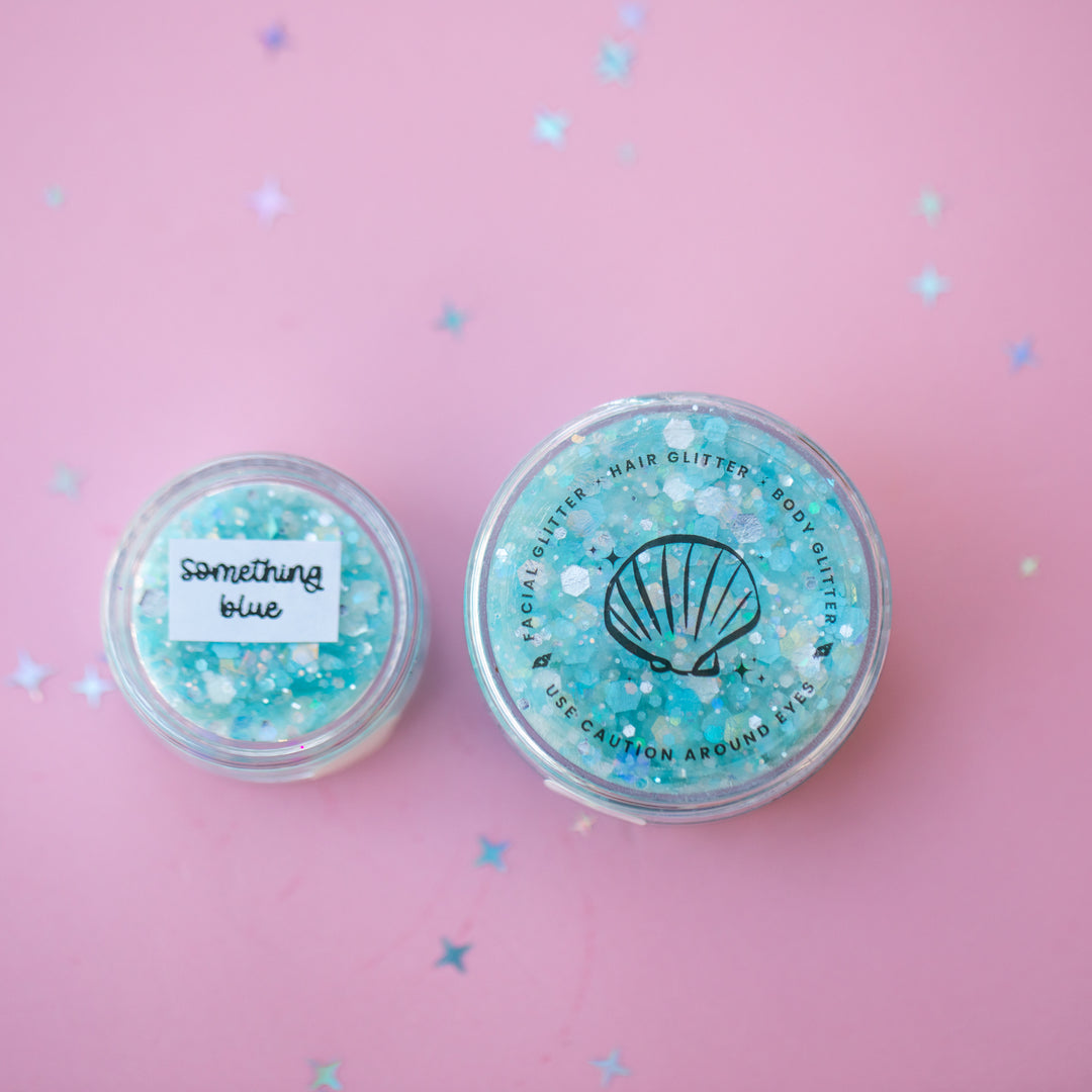 Glitter Creme: Something Blue Body Glitter