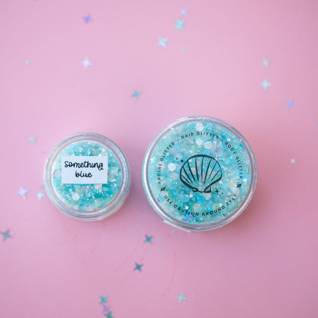 Glitter Creme: Something Blue Body Glitter