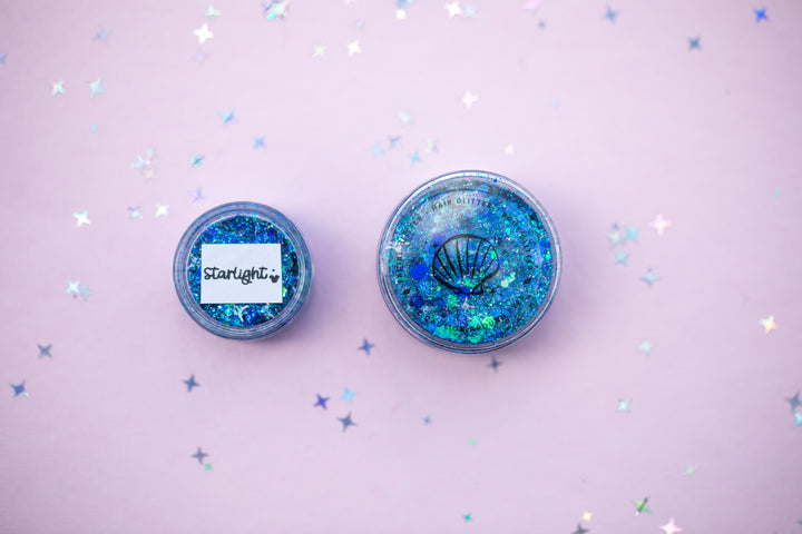Glitter Creme: Starlight with Mouse shaped Glitter